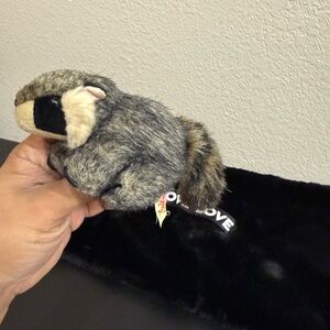 T2 Love Plush Raccoon Toy for Small Pets